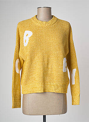 Pulover galben OBEY femeie