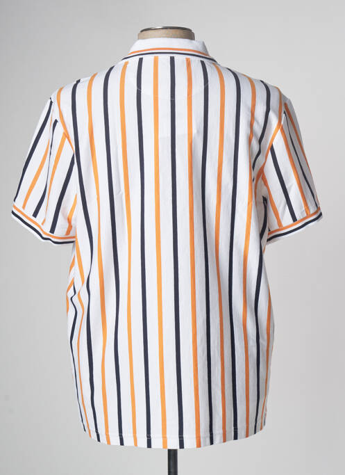 Polo alb FARAH bărbat