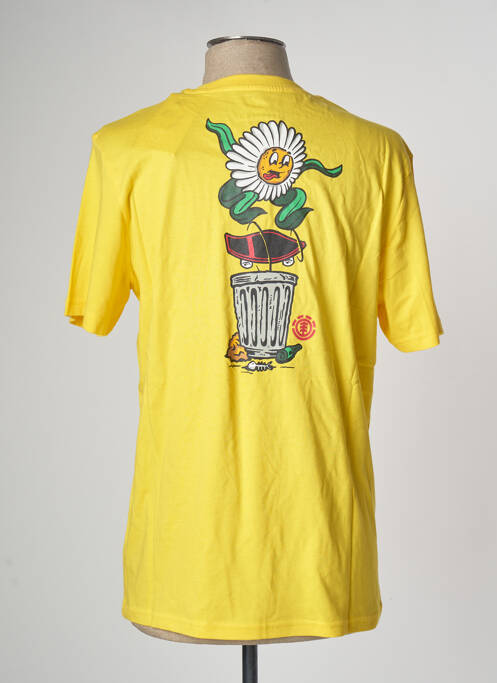 Tricou galben ELEMENT bărbat