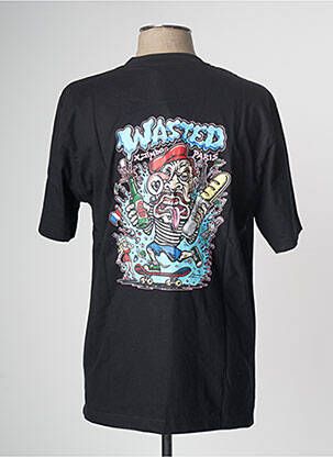 Tricou negru WASTED PARIS bărbat