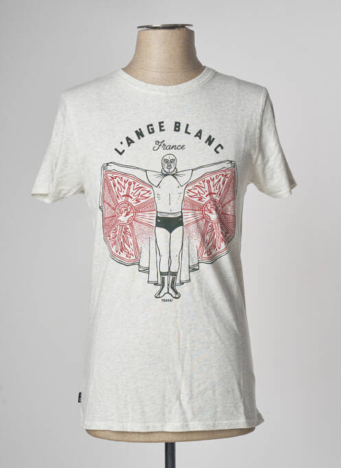 Tricou bej STEPART bărbat