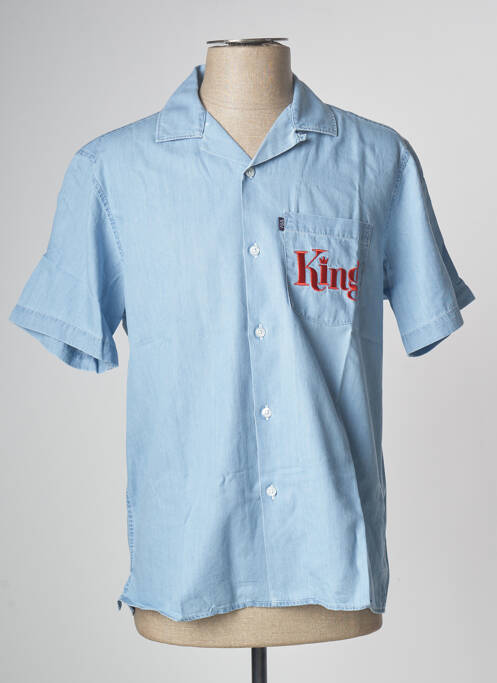 Cămașă cu mâneci scurte albastru POYZ&PIRLZ bărbat