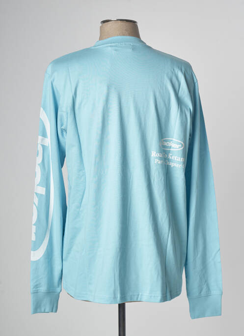 Tricou albastru JACKER bărbat