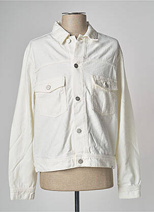 Jachetă de blugi alb WOOD WOOD bărbat