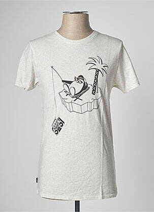 Tricou bej STEPART bărbat