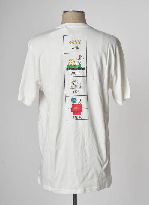 Tricou alb ELEMENT bărbat