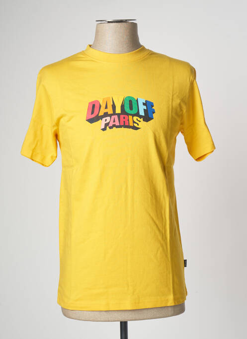 Tricou galben DAYOFF bărbat