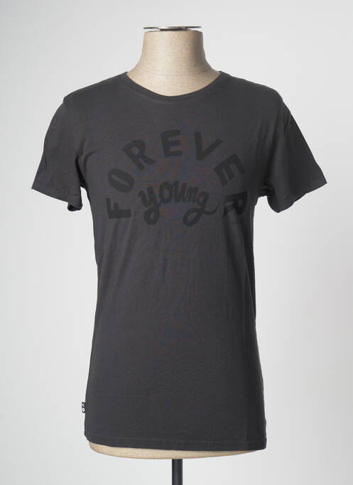 Tricou negru STEPART bărbat