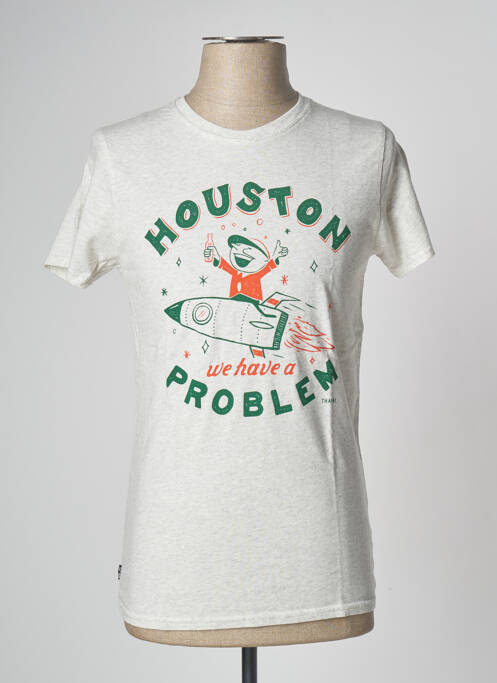 Tricou bej STEPART bărbat