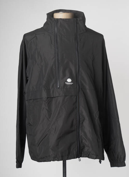 Jachetă vânt negru NEW AMSTERDAM SURF ASSOCIATION bărbat