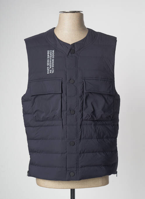 Geacă matlasată albastru WOOD WOOD bărbat