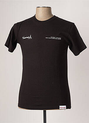 Tricou negru DIAMOND SUPPLY CO bărbat