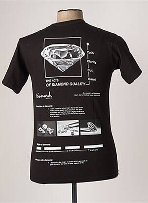 Tricou negru DIAMOND SUPPLY CO bărbat