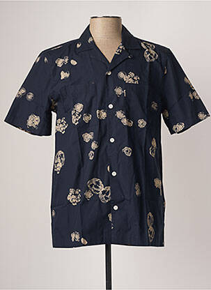 Cămașă cu mâneci scurte albastru WOOD WOOD bărbat