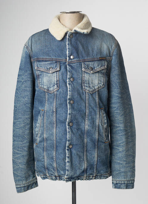 Geacă albastru NUDIE JEANS CO bărbat