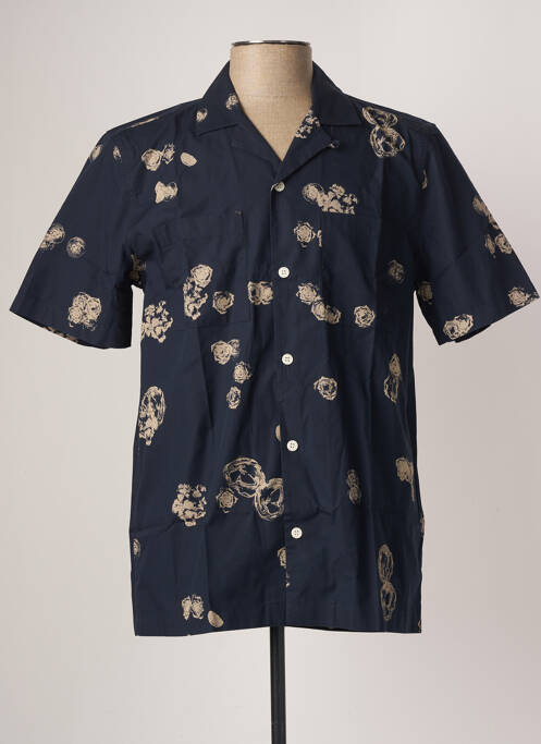 Cămașă cu mâneci scurte albastru WOOD WOOD bărbat