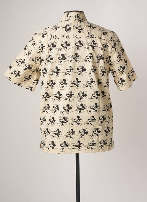 Cămașă cu mâneci scurte bej WOOD WOOD bărbat