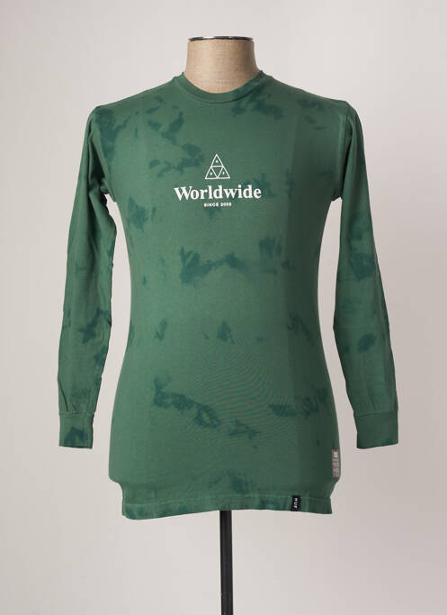 Tricou verde HUF bărbat