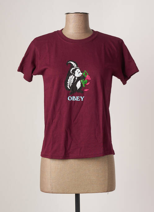 Tricou violet OBEY femeie