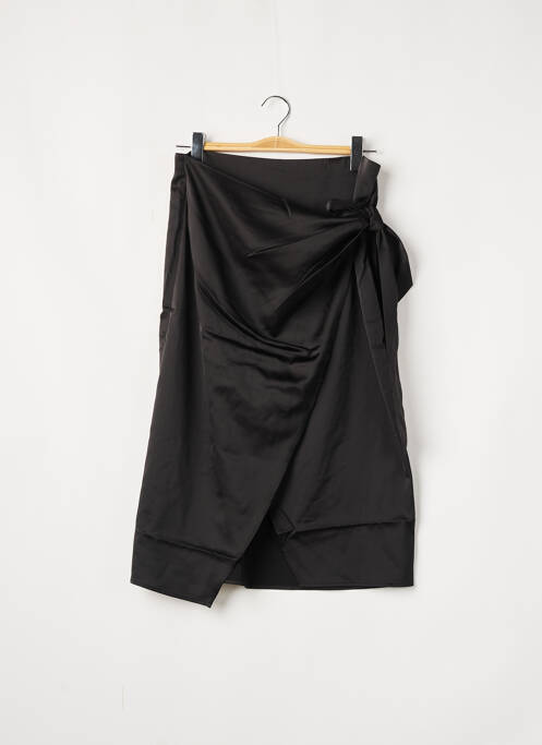 Fustă midi negru NA-KD femeie