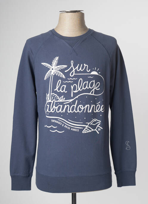 Tricou albastru STEPART bărbat