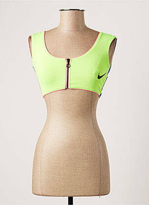 Costum de baie din două piese verde NIKE femeie