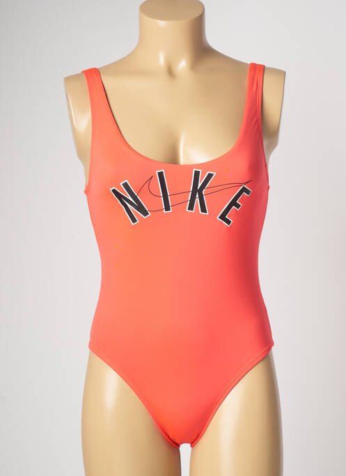 Costum de baie dintr-o singură piesă roșu NIKE femeie