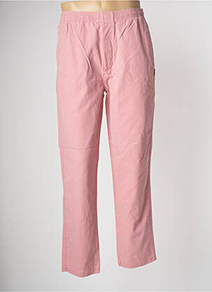 Pantalon drept roz STUSSY bărbat