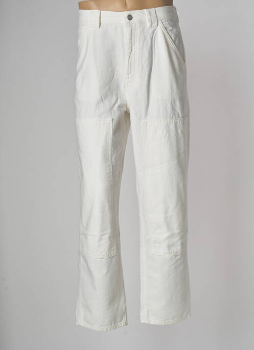 Blugi cu croială dreaptă alb WOOD WOOD bărbat