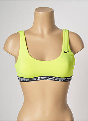 Sutien de costum de baie galben NIKE femeie