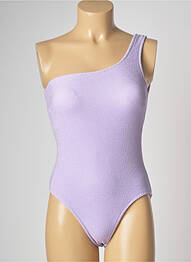 Costum de baie dintr-o singură piesă violet PIECES femeie