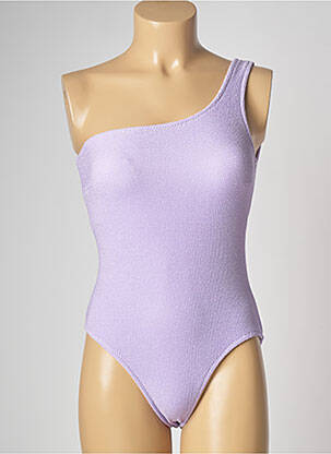 Costum de baie dintr-o singură piesă violet PIECES femeie