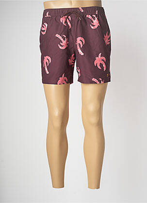 Șort de baie violet FARAH bărbat