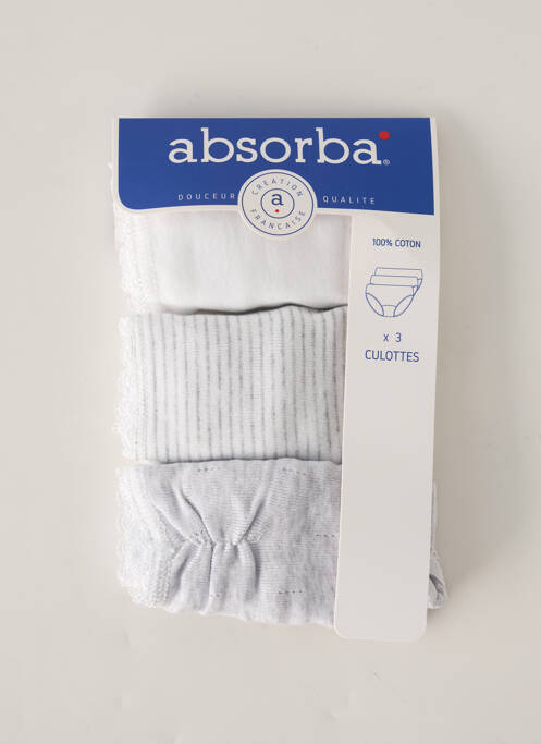 Chilot gri ABSORBA fată