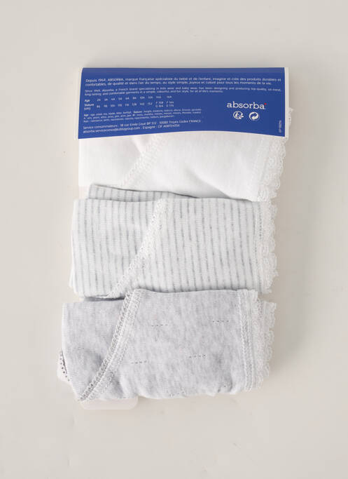 Chilot gri ABSORBA fată