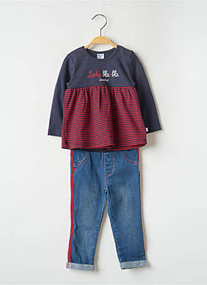 Set sus/jos albastru ABSORBA fată