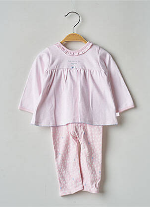 Salopetă scurtă roz ABSORBA fată