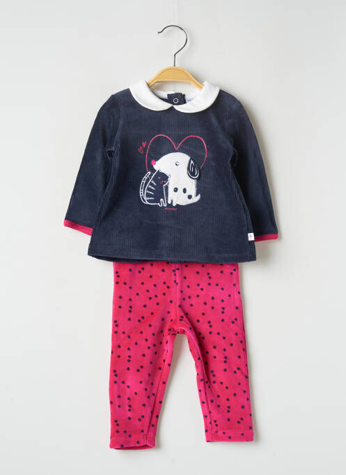 Set sus/jos roșu ABSORBA fată