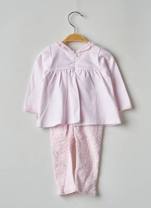 Salopetă scurtă roz ABSORBA fată