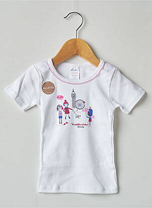 Tricou alb ABSORBA fată