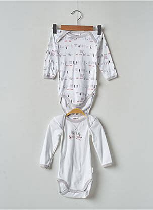 Body de lenjerie alb ABSORBA băiat