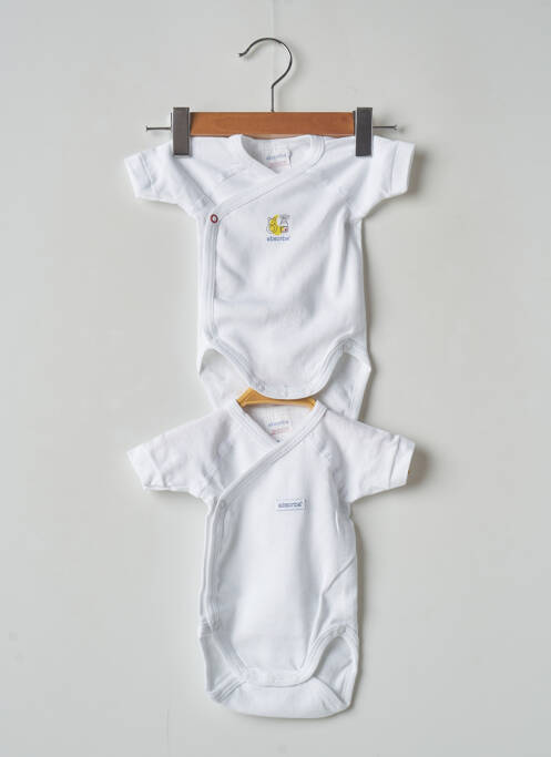 Body de lenjerie alb ABSORBA copil