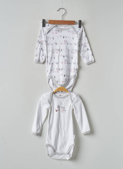 Body de lenjerie alb ABSORBA băiat