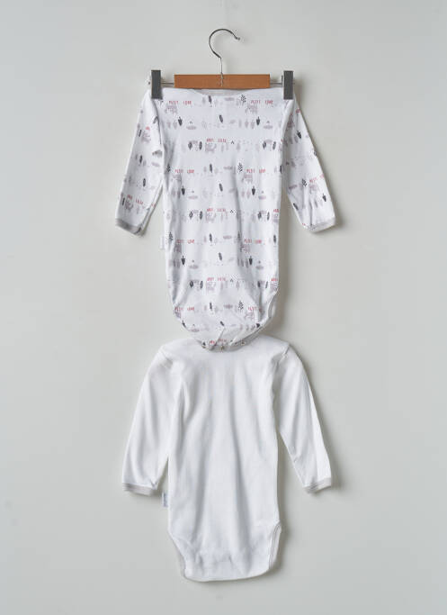 Body de lenjerie alb ABSORBA băiat