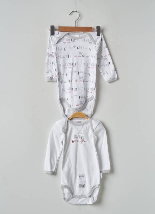 Body de lenjerie alb ABSORBA băiat