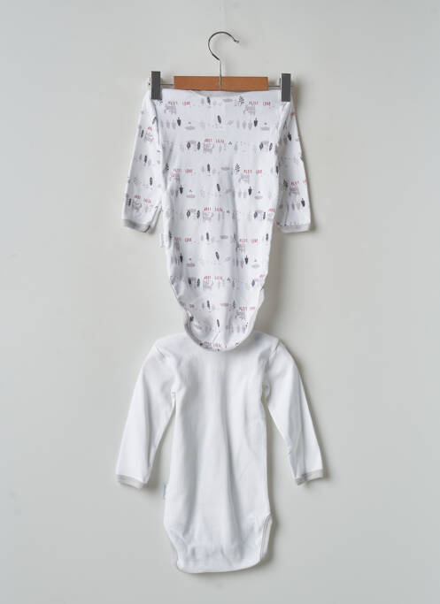 Body de lenjerie alb ABSORBA băiat