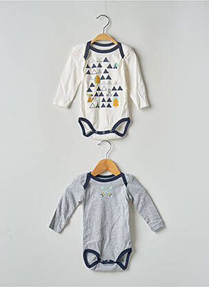 Body de lenjerie albastru U TOUT PETITS copil