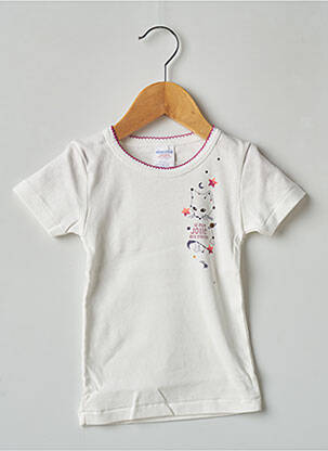 Tricou ecru ABSORBA fată