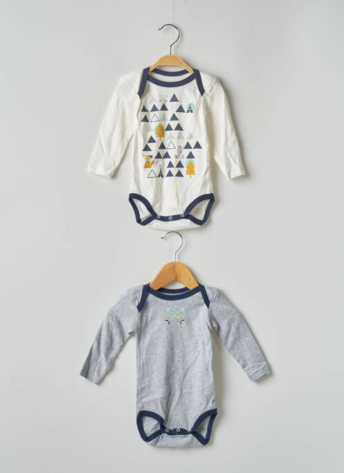 Body de lenjerie albastru U TOUT PETITS copil