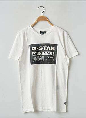 Tricou ecru G STAR băiat